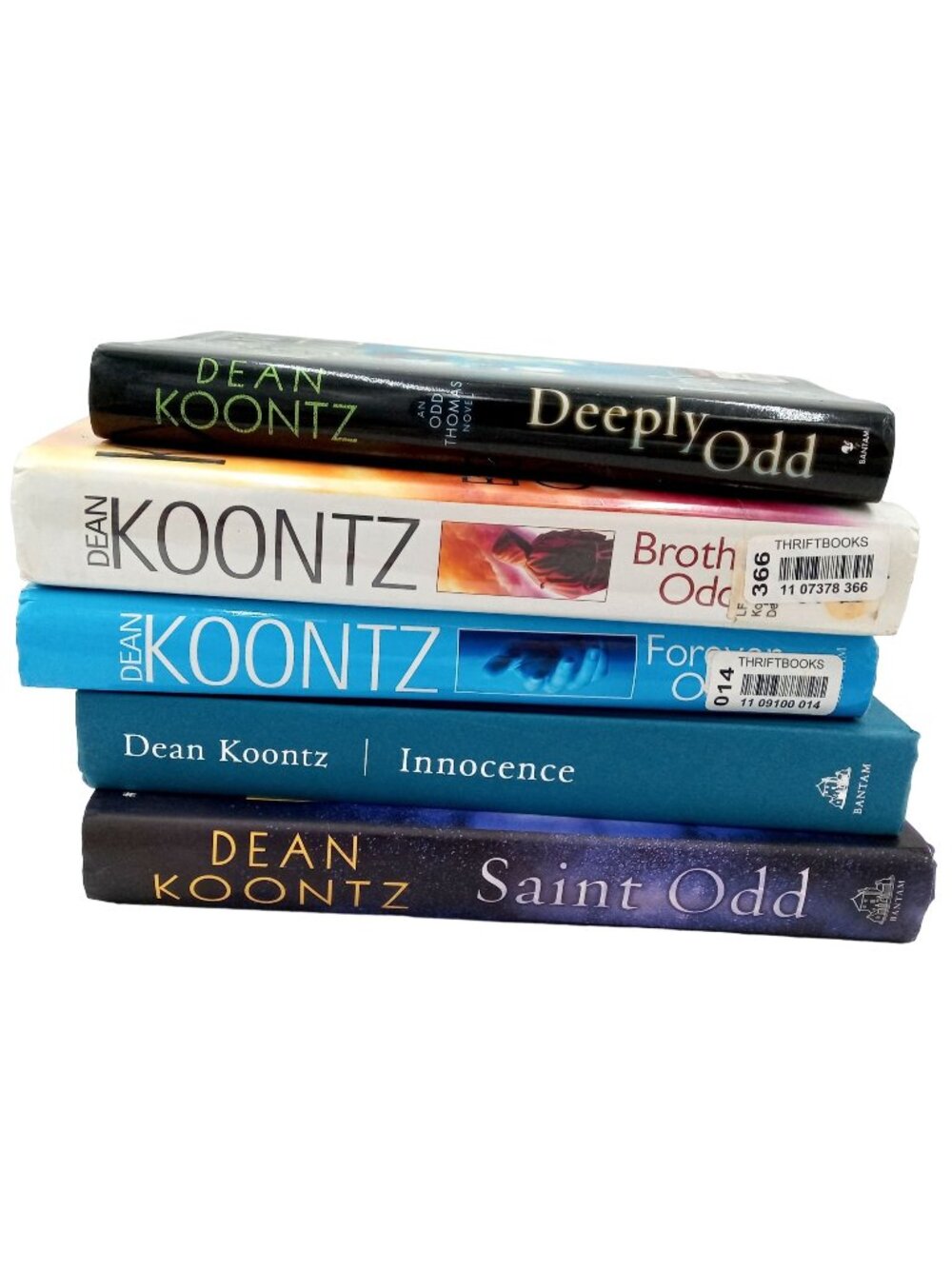 Dean Koontz Hardback Book Lot 5 Books Suspense Horror Library Collection